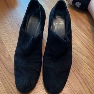 Stuart Weitzman black booties